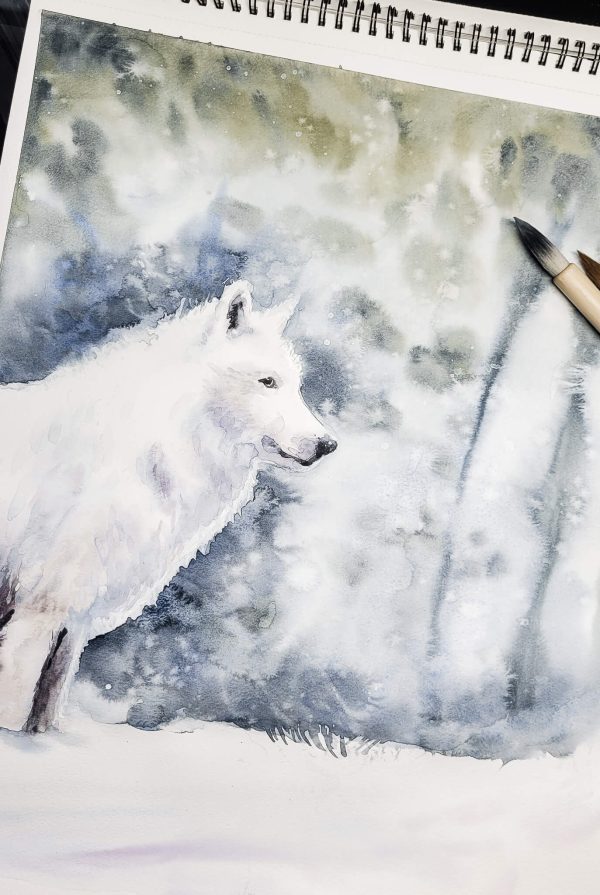wolf-watercolor-original-virginie-menot